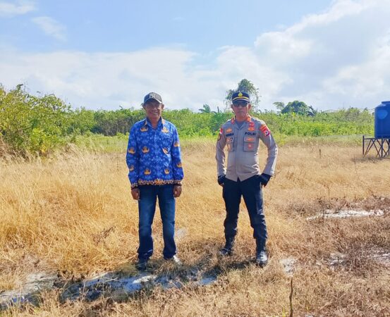 Polres Kepulauan Aru Sulap Lahan Kosong 1 Hektare Jadi Lahan Produktif, AKP Penma Ajak Warga Ikut Tanam Pangan