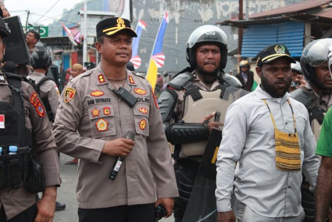 KNPB Se-Mepago Gelar Aksi Damai di Nabire, DPRK Dogiyai Turut Hadir