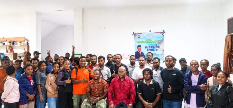 AMPJ Nayak Lauk Di Jayapura Gelar Diskusi Publik Perkuat Kapasitas Diri Mahasiswa