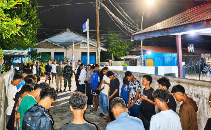 Bersatu Cegah Tawuran Remaja Melalui Doa Pergumulan Lintas Agama di Sipir Pantai